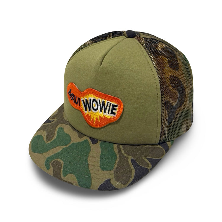 Maui Wowie trucker hat side