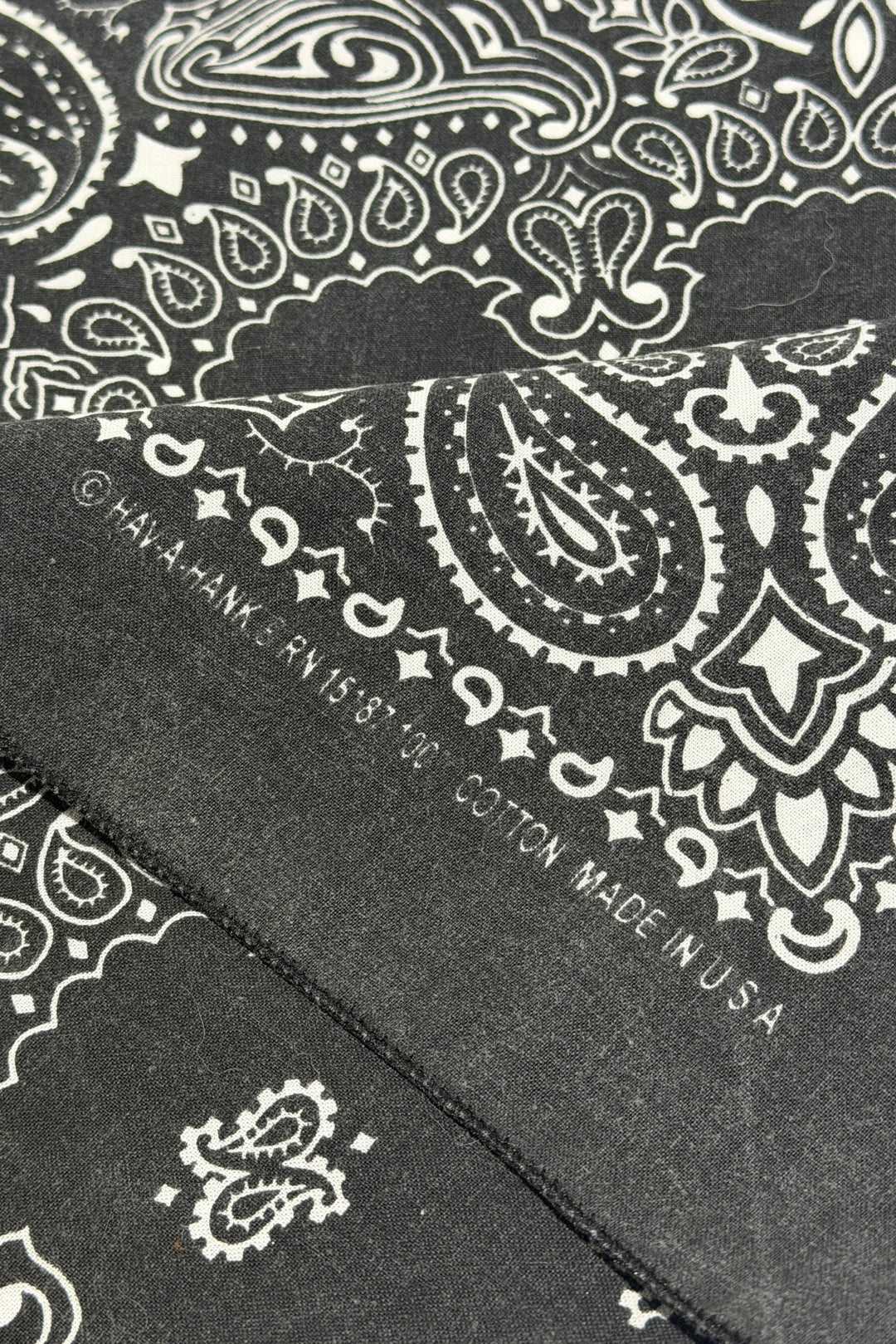 Hav-A-Hank bandana detail