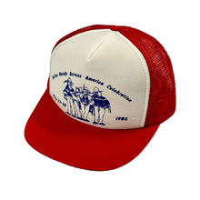 Load image into Gallery viewer, 1980’S NATIVE HANDS FOAM MESH SNAP BACK TRUCKER HAT
