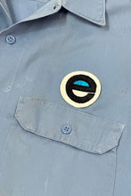Load image into Gallery viewer, 1970’S WOOD OF TEXAS MADE IN USA THRASHED SELVEDGE S/S B.D. WORK SHIRT SMALL
