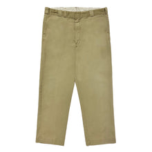 Load image into Gallery viewer, 1960’S DICKIES MADE IN USA KHAKI WORK CHINO PANTS 38 X 30
