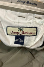 Load image into Gallery viewer, 1990’S TOMMY BAHAMA 100% SILK PLEATED SHORTS 34
