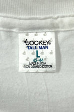 Load image into Gallery viewer, 1980’S DEADSTOCK JOCKEY MADE IN USA SINGLE STITCH CREW T-SHIRT MEDIUM

