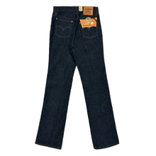 Load image into Gallery viewer, 1980’S DEADSTOCK LEVI’S 515 SADDLE CUT MADE IN USA BOOTCUT RAW DENIM JEANS 30 X 34
