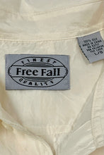 Load image into Gallery viewer, 1980’S FREEFALL 100% SILK POCKET DRAPEY L/S B.D. SHIRT LARGE
