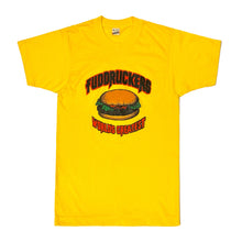 Load image into Gallery viewer, 1970’S DEADSTOCK FUDDRUCKERS MADE IN USA SINGLE STITCH S/S T-SHIRT X-SMALL
