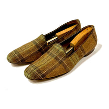 Load image into Gallery viewer, 2000’S PHINNEAS COLE BY PAUL STUART MADE IN ITALY PLAID LOAFER SHOES M12
