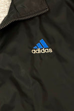 Load image into Gallery viewer, 1990’S ADIDAS EMBROIDERED TREFOIL LOGO STRIPED RUNNING JACKET X-LARGE
