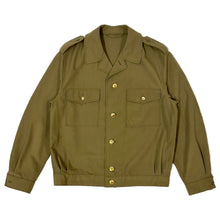 Load image into Gallery viewer, 1970’S CZECH REPUBLIC SOVIET MILITARY CROPPED JACKET LARGE
