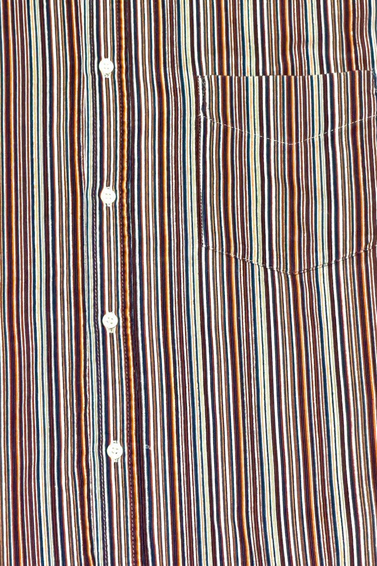 Placket and chest pocket detail