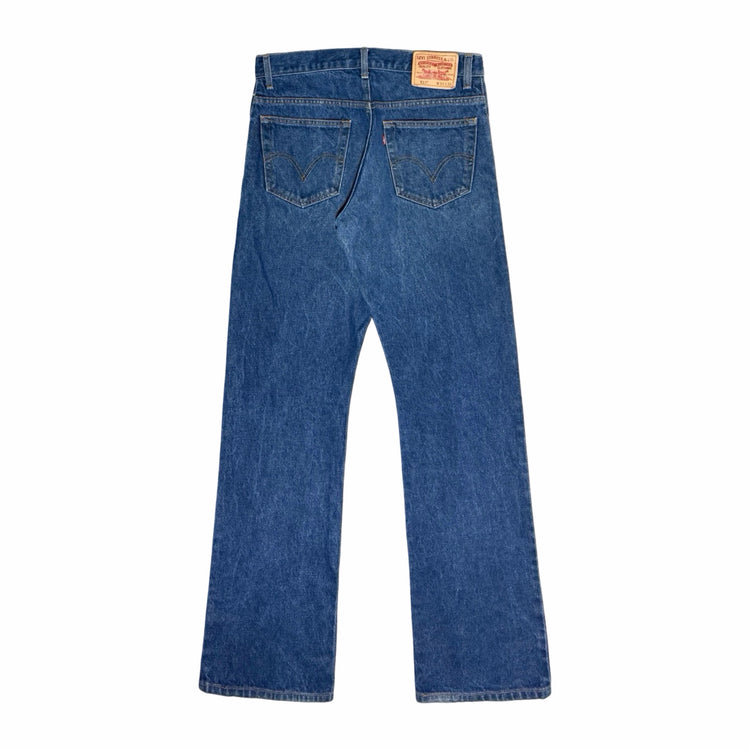 1990's Levi's 517 bootcut blue denim jeans 34 x 36