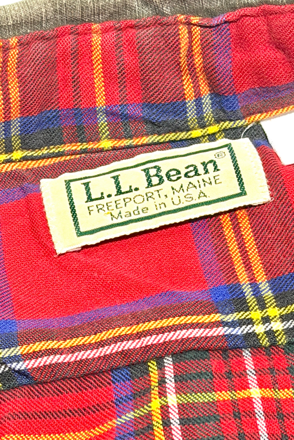 L.L. Bean shirt back