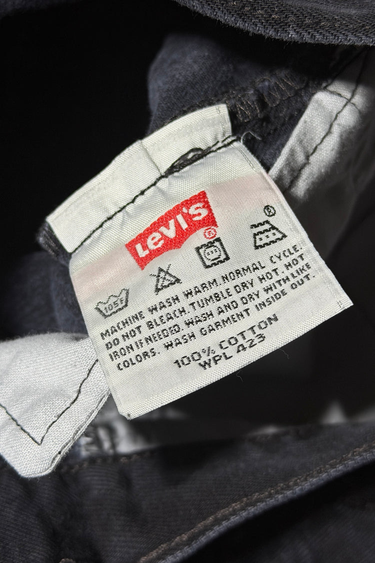 Levi's 501 care tag
