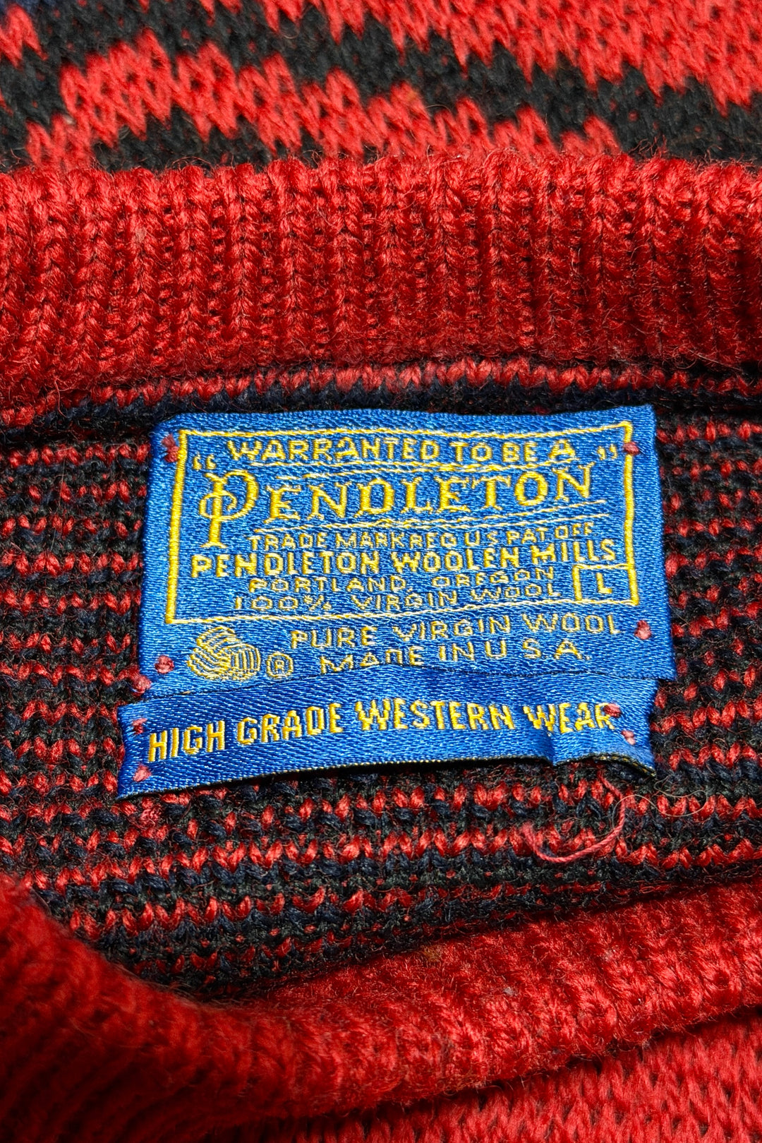 Pendleton Woolen Mills label