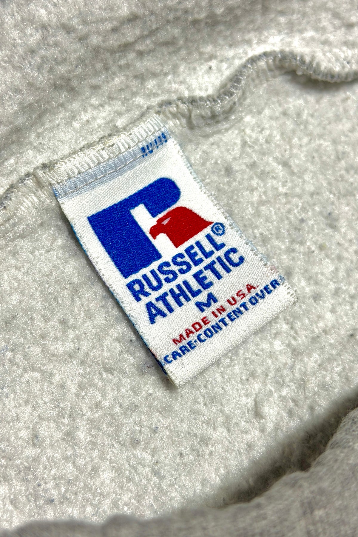 Russell Athletic made in USA tag