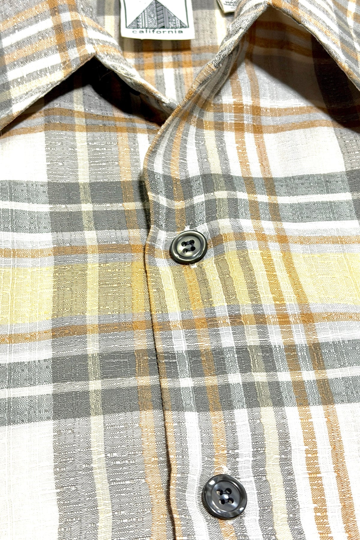 Spire plaid shirt detail