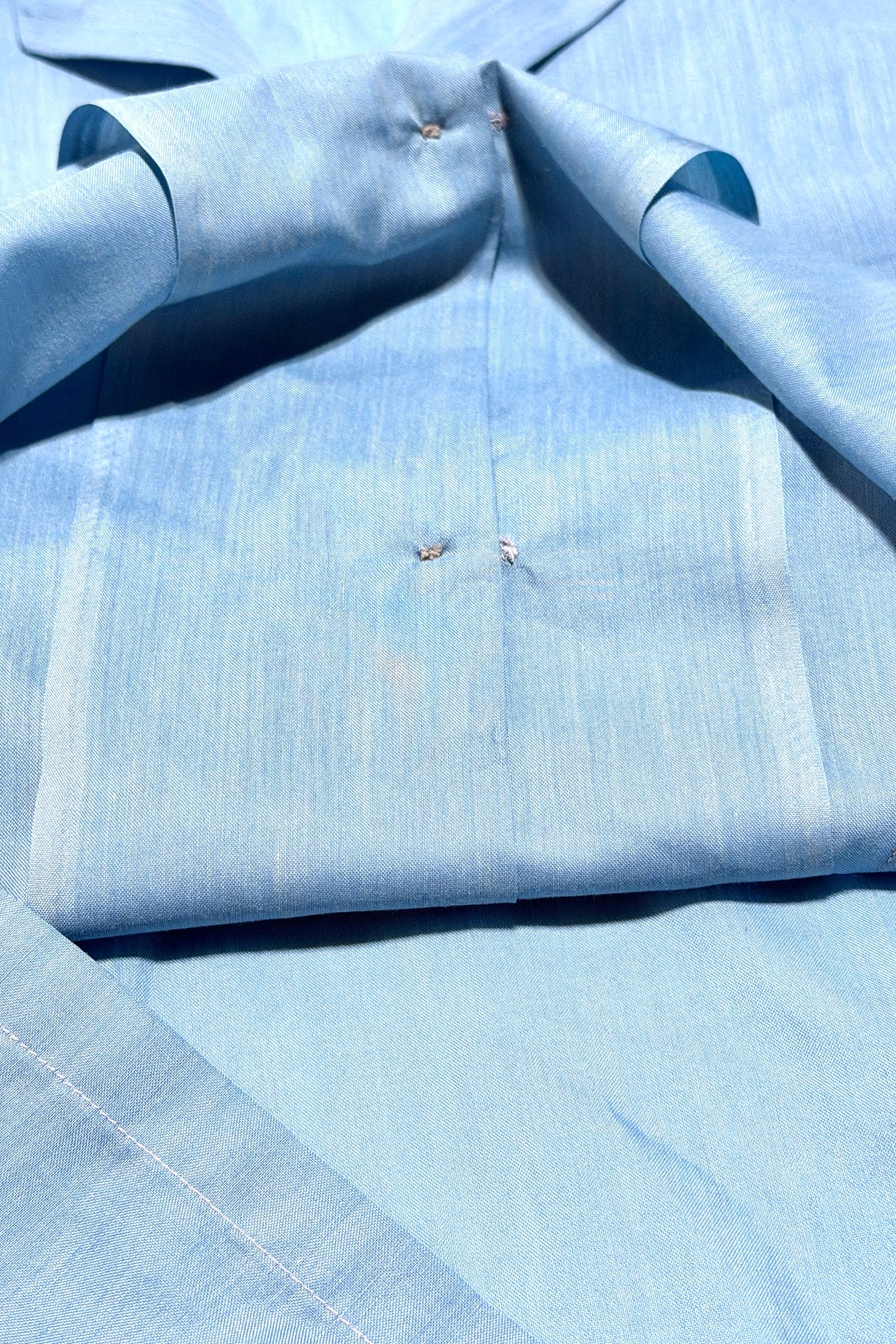 Towncraft shirt cuff and hem detail