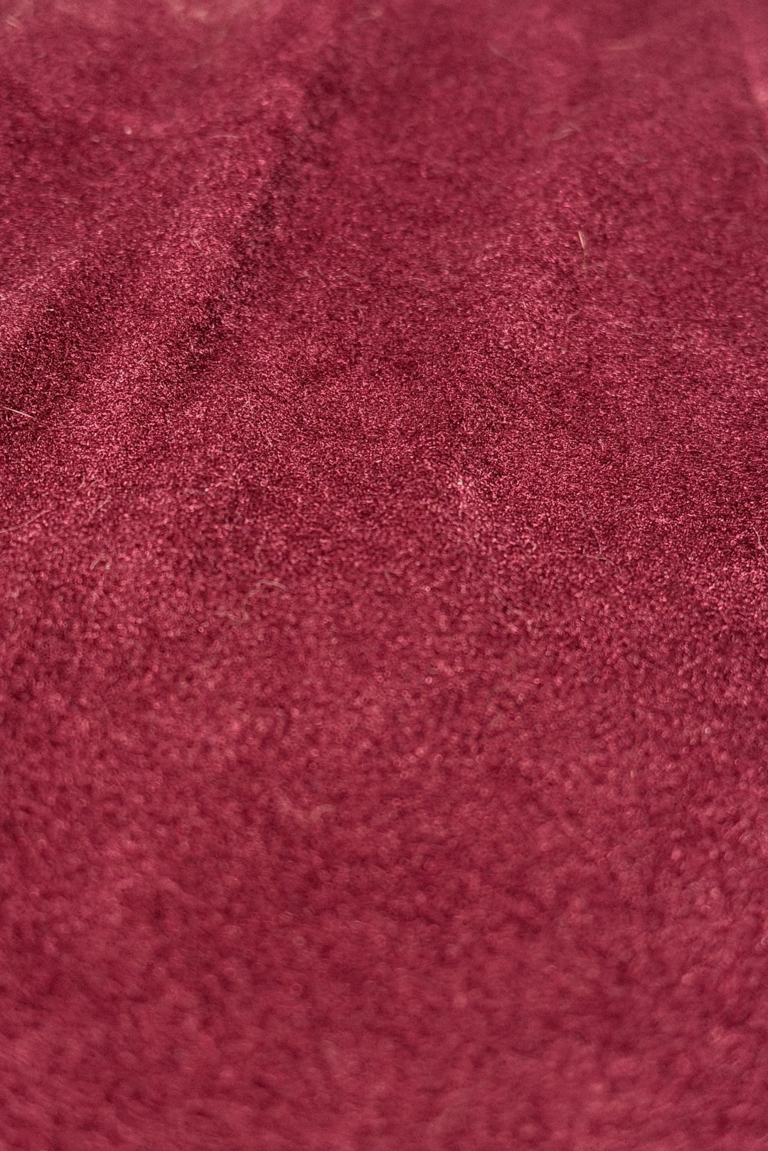 Burgundy velour track pants