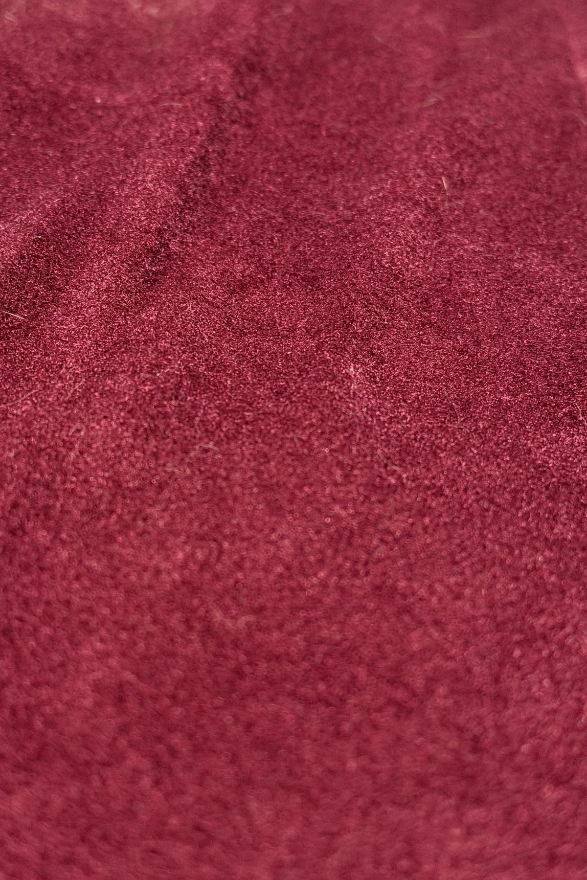 Burgundy velour track pants