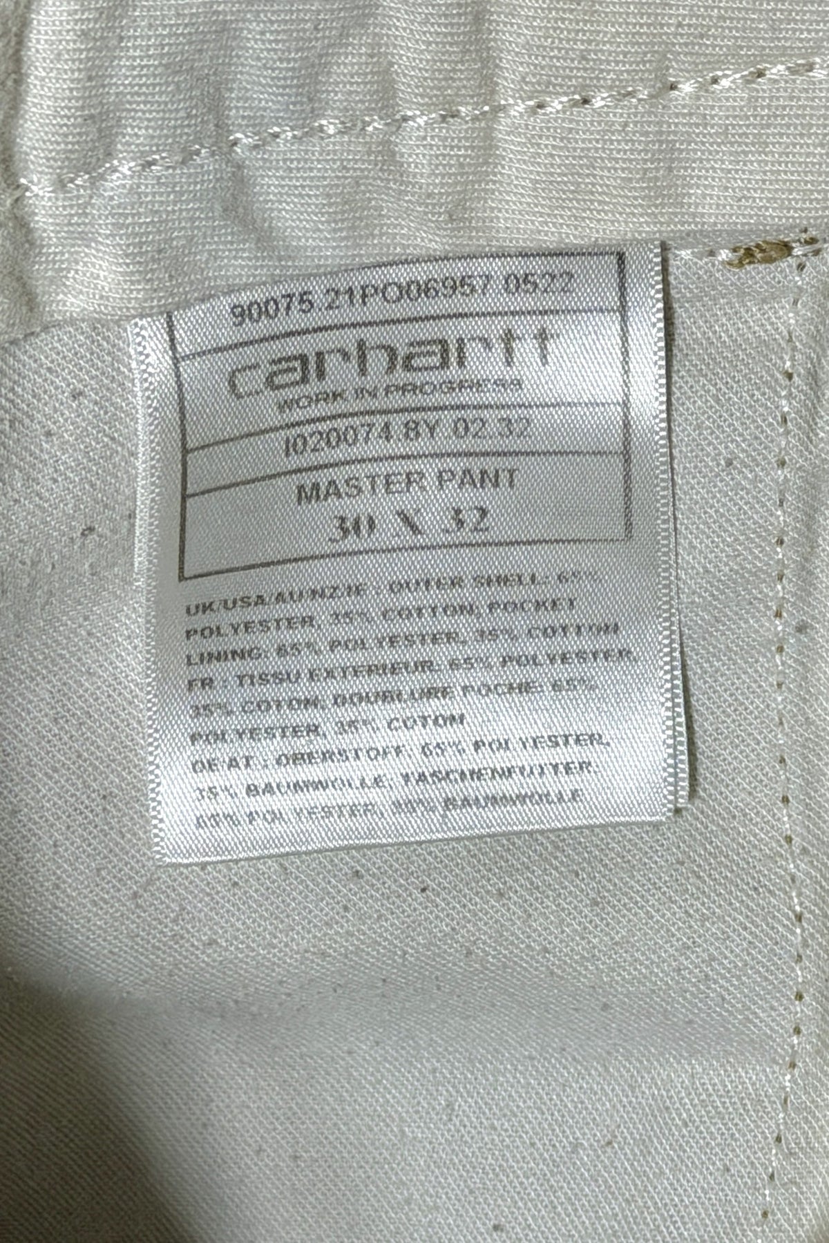 Carhartt WIP Master Pant tan