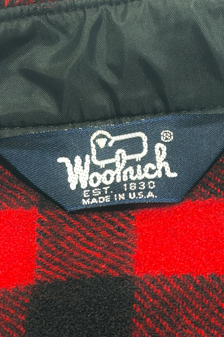 Woolrich buffalo plaid shirt back
