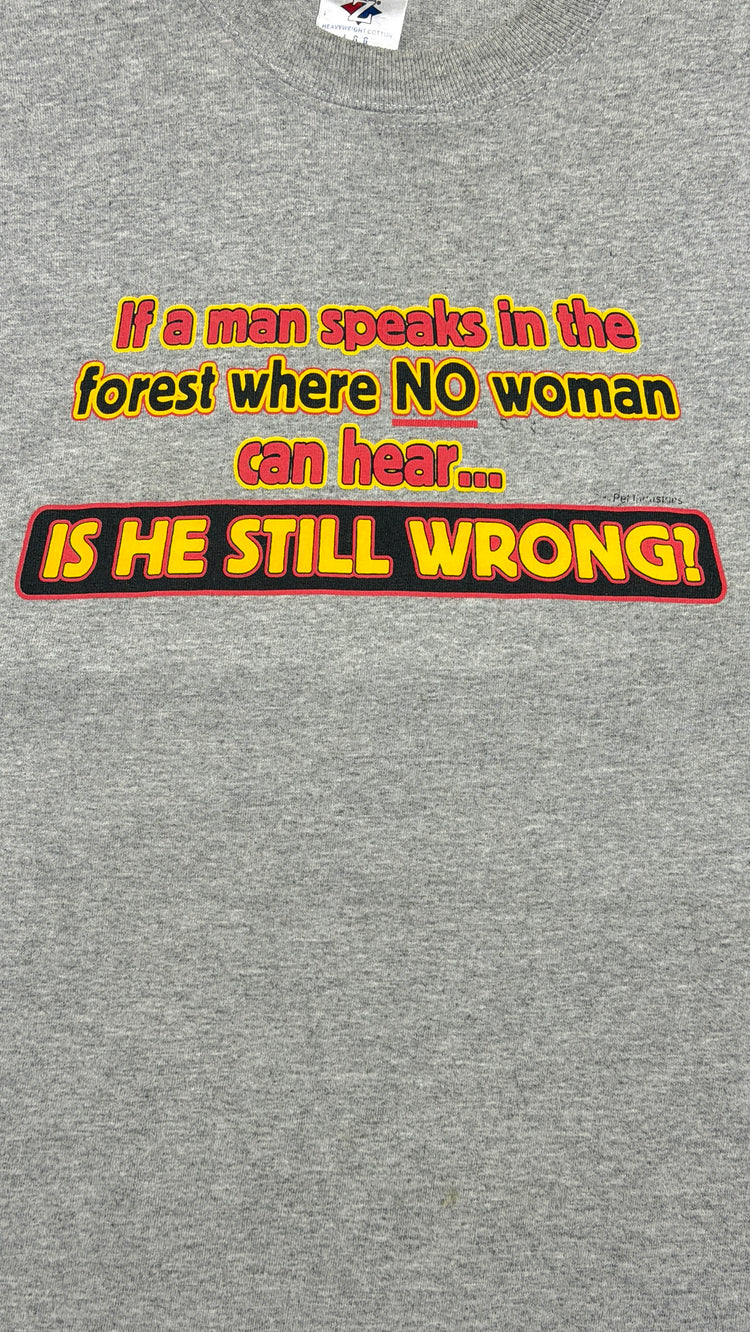 Is He Still Wrong graphic detail