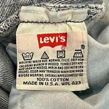 Load image into Gallery viewer, 1990’S LEVI’S 501 MADE IN USA MEDIUM WASH DENIM JEANS 34 X 32
