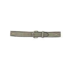 Load image into Gallery viewer, 1980’S MADE IN USA SUEDE EMBROIDERED WESTERN BELT WITH SILVERTONE BUCKLE 38
