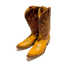 Load image into Gallery viewer, 1990’S TONY LAMA CONTRAST COWBOY BOOTS 7.5
