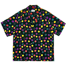 Load image into Gallery viewer, 1980’S BRIONI MADE IN ITALY RAYON POLKA DOT S/S B.D. SHIRT XXL
