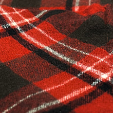 Load image into Gallery viewer, 1960’S CASHMERE MADE IN USA PLAID WOOL FLANNEL POCKET LOOP COLLAR L/S B.D. SHIRT MEDIUM
