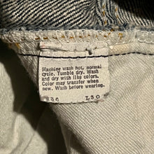Load image into Gallery viewer, 1980’S LEVI’S 501 MADE IN USA DENIM JEANS 32 X 30
