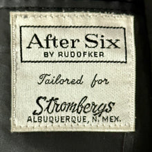Load image into Gallery viewer, 1960’S AFTER SIX FOR STROMBERG’S ABQ TUXEDO JACKET 42R
