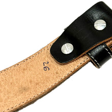 Load image into Gallery viewer, 1980’S HANDMADE MADE IN USA HAND STAMPED LEATHER BELT 26-30

