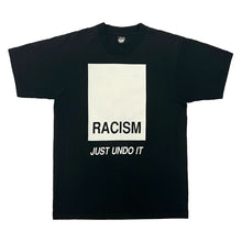 Cargar imagen en el visor de la galería, 1990’S UNDO RACISM MADE IN USA SINGLE STITCH T-SHIRT MEDIUM
