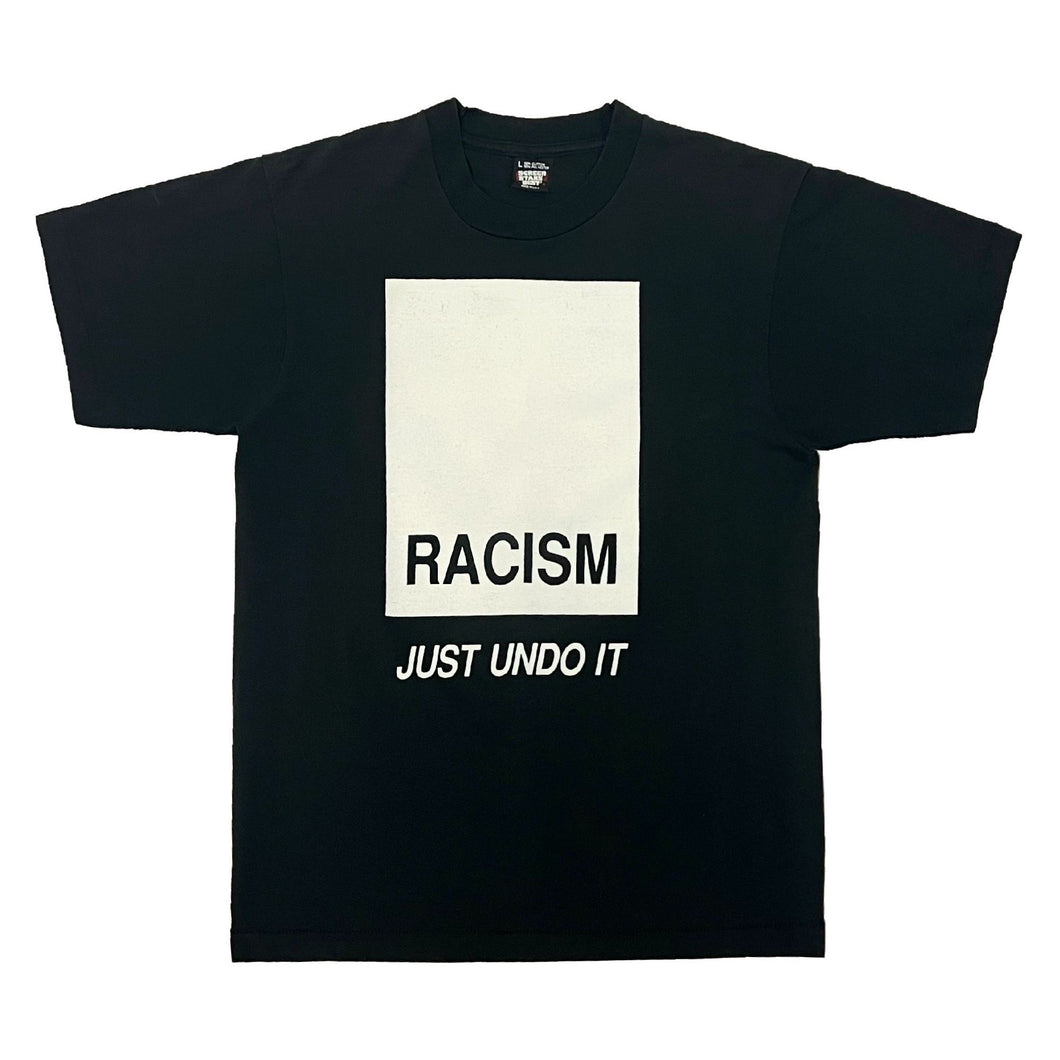 1990’S UNDO RACISM MADE IN USA SINGLE STITCH T-SHIRT MEDIUM