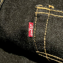 Load image into Gallery viewer, 1990’S LEVI’S MADE IN USA ONE WASH BLACK DENIM JEANS 32 X 32
