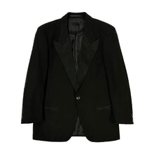 Load image into Gallery viewer, 1970’S MR. GUY MADE IN WEST GERMANY ITALIAN CERRUTI 1881 SATIN COLLAR WOOL TUXEDO JACKET 42R
