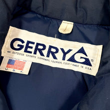 Load image into Gallery viewer, 1970’S GERRY MADE IN USA WESTERN YOKE ZIP DOWN VEST SMALL
