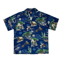 Load image into Gallery viewer, 1990’S HARLEY-DAVIDSON + TORI RICHARDS MADE IN HAWAII 100% RAYON S/S B.D. SHIRT LARGE
