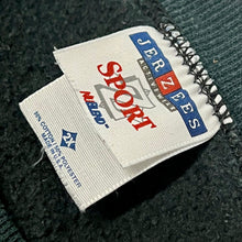 Load image into Gallery viewer, 1990’S JERZEES MADE IN USA BRUSHED FLEECE EMBROIDERED LOGO PATCH CREWNECK SWEATER X-LARGE
