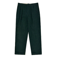 Load image into Gallery viewer, 1990’S TOMMY HILFIGER PLAID HIGH WAISTED PLEATED TROUSERS 32 X 30
