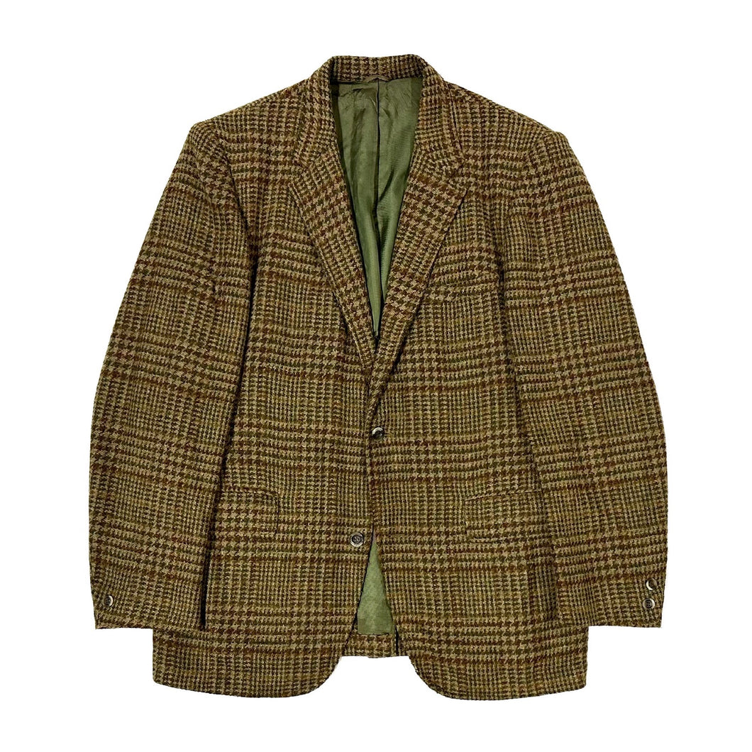 1950’S ROYAL HALL UNIONMADE WOOL HOUNDSTOOTH TWEED SUIT JACKET 40S