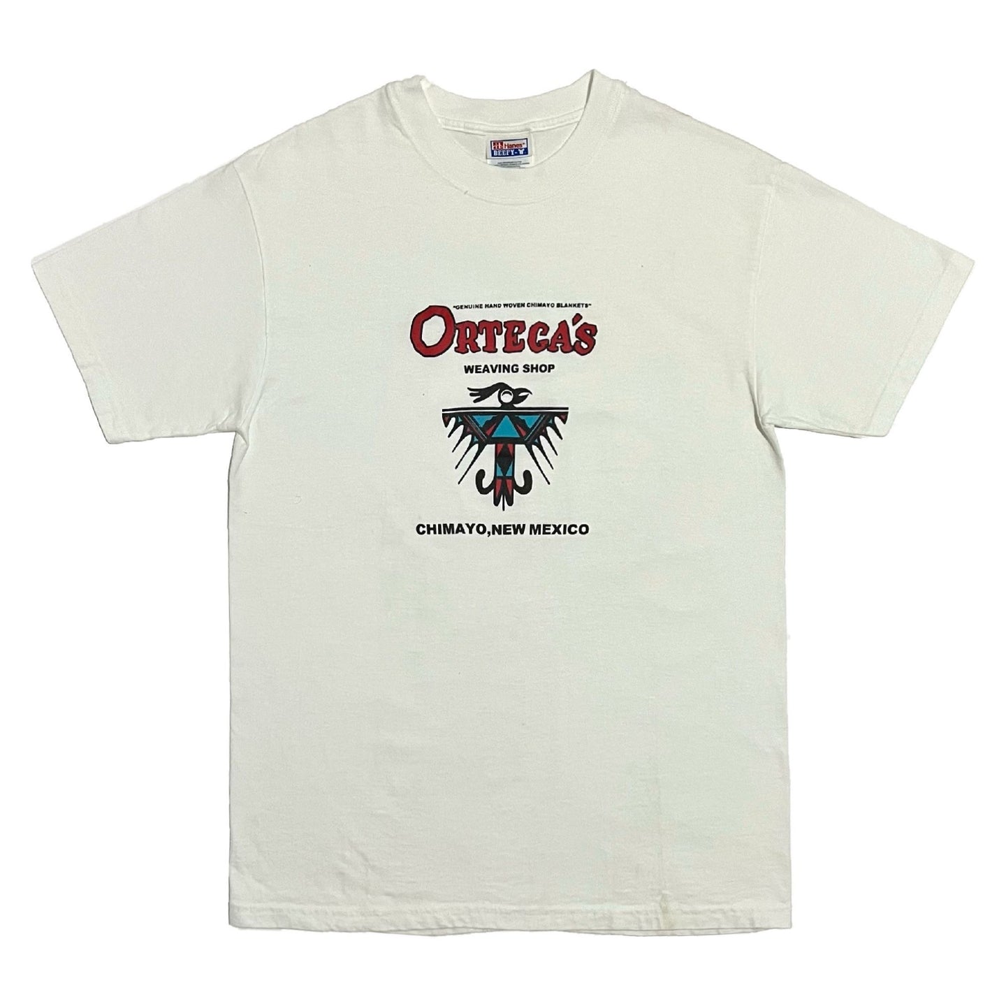 1990'S DEADSTOCK ORTEGA'S CHIMAYO TEJIDO CAMISETA