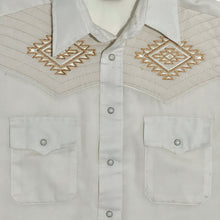 Load image into Gallery viewer, 1970’S SUNDANCE UNIONMADE EMBROIDERED PEARL SNAP WESTERN SHIRT MEDIUM
