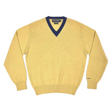 Load image into Gallery viewer, 1990’S POLO GOLF MADE IN PERU BABY ALPACA KNIT V-NECK SWEATER MEDIUM
