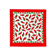 Load image into Gallery viewer, 1990’S RED CHILE PEPPERS SOMBRERO MADE IN USA BANDANA
