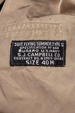 Cargar imagen en el visor de la galería, 1940’S US NAVY M-668 FLIGHT SUIT SUMMER COVERALLS JUMPSUIT 40
