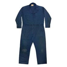 Load image into Gallery viewer, 1980’S UNITOG UNION MADE IN USA L/S COVERALL JUMPSUIT 50

